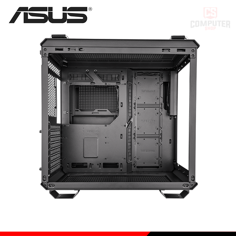 Case Asus Tuf Gaming Gt Black Sin Fuente Vidrio Templado Mid Tower