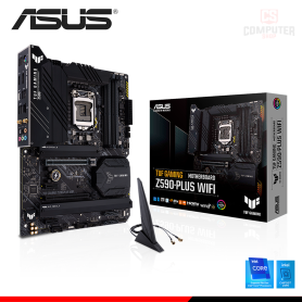 PLACA ASUS TUF GAMING Z590-PLUS WIFI ATX DDR4 LGA 1200 (PN:90MB16C0-M0EAY0)