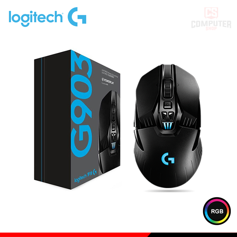 MOUSE LOGITECH G G903 HERO BLACK LIGHTSPEED RGB LIGHTSYNC DPI 25,600 ...