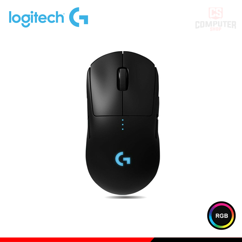 MOUSE LOGITECH G PRO BLACK LIGHTSPEED RGB LIGHTSYNC DPI 25,600 WIRELESS ...