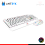 KIT ANTRYX GC-5100 WHITE TECLADO RGB RAINBOW SWITCH RED USB  + MOUSE RGB USB (PN:AGC-5100WRE-SP)