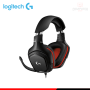 AUDIFONO LOGITECH G G332 BLACK RED CON MICROFONO CONEXIÓN 3.5MM (PN:981-000755)