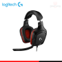 AUDIFONO LOGITECH G G332 BLACK RED CON MICROFONO CONEXIÓN 3.5MM (PN:981-000755)