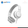 AUDIFONO ANTRYX H630 WHITE CON MICROFONO OMNIDIRECCIONAL CONEXIÓN 3.5MM