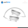 AUDIFONO ANTRYX H630 WHITE CON MICROFONO OMNIDIRECCIONAL CONEXIÓN 3.5MM