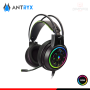 AUDIFONO ANTRYX GH-520 RGB RAINBOW CON MICROFONO SONIDO 2.1 CONEXIÓN USB/3.5MM