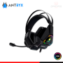 AUDIFONO ANTRYX RAIDER BLACK RGB CON MICROFONO SONIDO 7.1 CONEXIÓN USB (PN:AGH-7500K7RV)