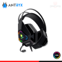 AUDIFONO ANTRYX RAIDER BLACK RGB CON MICROFONO SONIDO 7.1 CONEXIÓN USB (PN:AGH-7500K7RV)