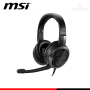 AUDIFONO MSI IMMERSE GH30 V2 BLACK CON MICROFONO CONEXIÓN 3.5MM (PN:S3721001-SV1)