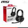 AUDIFONO MSI IMMERSE GH30 V2 BLACK CON MICROFONO CONEXIÓN 3.5MM (PN:S3721001-SV1)