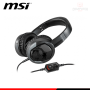 AUDIFONO MSI IMMERSE GH30 V2 BLACK CON MICROFONO CONEXIÓN 3.5MM (PN:S3721001-SV1)