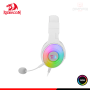 AUDIFONO REDRAGON PANDORA WHITE RGB CON MICROFONO SONIDO 7.1 CONEXIÓN USB (PN:H350W-RGB)