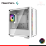 CASE DEEPCOOL CC360 WHITE ARGB SIN FUENTE VIDRIO TEMPLADO MINI TOWER