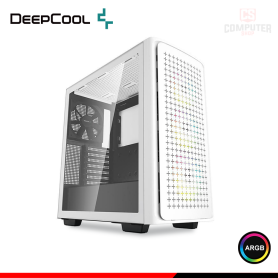 CASE DEEPCOOL MATREXX CK560 WHITE ARGB SIN FUENTE VIDRIO TEMPLADO MID TOWER (PN:R-CK560-WHAAE4-G-1)