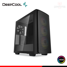 CASE DEEPCOOL MATREXX CK560 BLACK ARGB SIN FUENTE VIDRIO TEMPLADO MID TOWER (PN:R-CK560-BKAAE4-G-1)