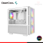 CASE DEEPCOOL CH560 WH WHITE ARGB SIN FUENTE VIDRIO TEMPLADO MID TOWER