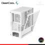 CASE DEEPCOOL CH560 WH WHITE ARGB SIN FUENTE VIDRIO TEMPLADO MID TOWER