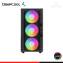 CASE DEEPCOOL CH560 DIGITAL BLACK ARGB SIN FUENTE VIDRIO TEMPLADO MID TOWER (PN:R-CH560-BKAPE4D-G-1)