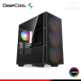 CASE DEEPCOOL CH560 BLACK ARGB SIN FUENTE VIDRIO TEMPLADO MID TOWER