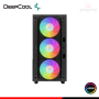 CASE DEEPCOOL CH560 BLACK ARGB SIN FUENTE VIDRIO TEMPLADO MID TOWER