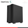 CASE DEEPCOOL CC560 FS BLACK LED TRICOLOR SIN FUENTE VIDRIO TEMPLADO MID TOWER