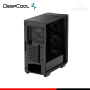 CASE DEEPCOOL CC560 FS BLACK LED TRICOLOR SIN FUENTE VIDRIO TEMPLADO MID TOWER