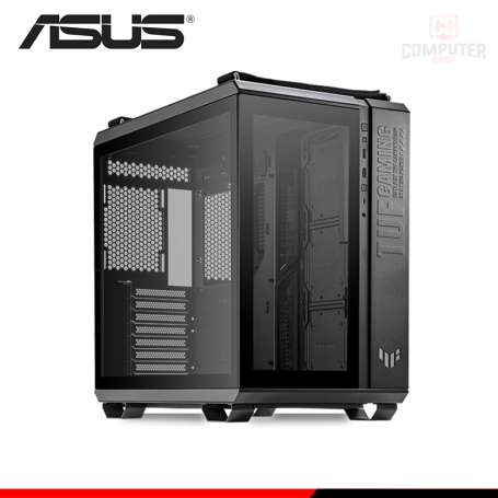 CASE ASUS TUF GAMING GT502 BLACK SIN FUENTE VIDRIO TEMPLADO MID TOWER (PN:GT502/BLK/TG)