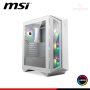 CASE MSI MPG GUNGNIR 110R WHITE ARGB SIN FUENTE VIDRIO TEMPLADO MID TOWER