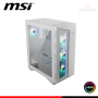 CASE MSI MPG GUNGNIR 110R WHITE ARGB SIN FUENTE VIDRIO TEMPLADO MID TOWER