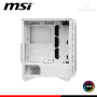 CASE MSI MPG GUNGNIR 110R WHITE ARGB SIN FUENTE VIDRIO TEMPLADO MID TOWER