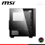 CASE MSI MPG SEKIRA 100R BLACK ARGB SIN FUENTE VIDRIO TEMPLADO MID TOWER