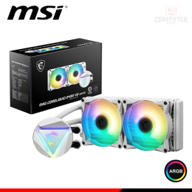 MSI MAG CORELIQUID 240R V2 WHITE ARGB COOLER CPU REFRIGERACION LIQUIDA COMPATIBLE AMD/INTEL (PN:APL242512V)