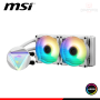 MSI MAG CORELIQUID 240R V2 WHITE ARGB COOLER CPU REFRIGERACION LIQUIDA COMPATIBLE AMD/INTEL (PN:APL242512V)