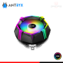 ANTRYX MIRAGE 210 BLACK RGB RAINBOW COOLER CPU REFRIGERACION AIRE COMPATIBLE AMD/INTEL