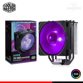 COOLER MASTER HYPER 212 BLACK RGB COOLER CPU REFRIGERACION AIRE COMPATIBLE AMD/INTEL (PN:RR-212S-20PC-R2)