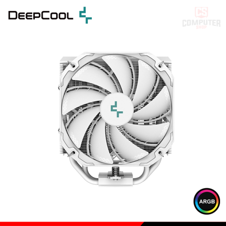 DEEPCOOL AS500 PLUS WHITE ARGB COOLER CPU REFRIGERACION AIRE