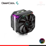 DEEPCOOL AS500 PLUS BLACK ARGB COOLER CPU REFRIGERACION AIRE COMPATIBLE AMD/INTEL (PN:R-AS500-BKNLMP-G)