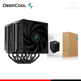 DEEPCOOL AK620 ZERO DARK BLACK COOLER CPU REFRIGERACION AIRE COMPATIBLE AMD/INTEL (PN:R-AK620-BKNNMT-G-1)