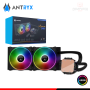 ANTRYX TRITON EVO 240 BLACK ARGB COOLER CPU REFRIGERACION LIQUIDA COMPATIBLE AMD/INTEL (PN:AWC-TE240K)