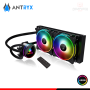 ANTRYX TRITON EVO 240 BLACK ARGB COOLER CPU REFRIGERACION LIQUIDA COMPATIBLE AMD/INTEL (PN:AWC-TE240K)