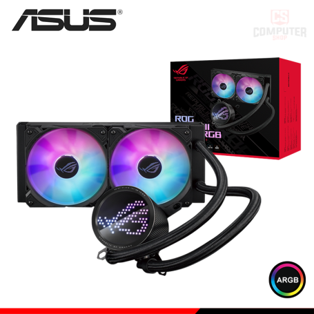 ASUS ROG RYUO III 240 BLACK ARGB COOLER CPU REFRIGERACION LIQUIDA COMPATIBLE AMD/INTEL (PN:90RC00J1-M0AAY0)