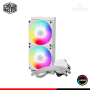 COOLER MASTER MASTERLIQUID ML240L V2 WHITE ARGB COOLER CPU REFRIGERACION LIQUIDA COMPATIBLE AMD/INTEL (PN:MLW-D24M-A18PW-RW)