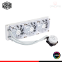 COOLER MASTER MASTERLIQUID 360L CORE WHITE ARGB COOLER CPU REFRIGERACION LIQUIDA COMPATIBLE AMD/INTEL (PN:MLW-D36M-A18PZ-RW)