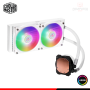 COOLER MASTER MASTERLIQUID ML240L V2 WHITE ARGB COOLER CPU REFRIGERACION LIQUIDA COMPATIBLE AMD/INTEL (PN:MLW-D24M-A18PW-RW)