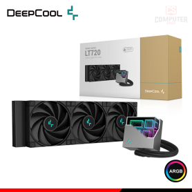 DEEPCOOL LT720 BLACK ARGB COOLER CPU REFRIGERACION LIQUIDA COMPATIBLE AMD/INTEL (PN:R-LT720-BKAMNF-G-1)