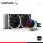 DEEPCOOL CASTLE 240EX WHITE ARGB COOLER CPU REFRIGERACION LIQUIDA COMPATIBLE AMD/INTEL