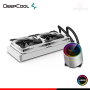 DEEPCOOL CASTLE 240EX WHITE ARGB COOLER CPU REFRIGERACION LIQUIDA COMPATIBLE AMD/INTEL