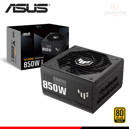 FUENTE DE PODER ASUS TUF GAMING 850W 80 PLUS GOLD FULL MODULAR (PN:90YE00S2'BTAA00)