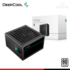 FUENTE DE PODER DEEPCOOL PF650 650W 80 PLUS WHITE (PN:R-PF650D-HA0B-US)