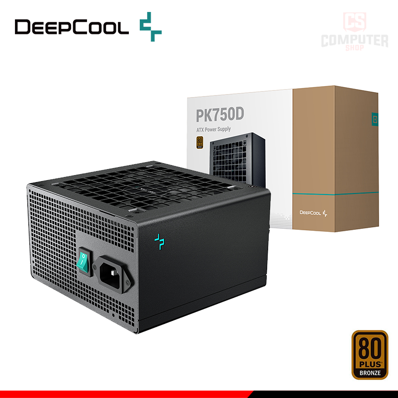 FUENTE DE PODER DEEPCOOL PK750D 750W 80 PLUS BRONZE (PN:R